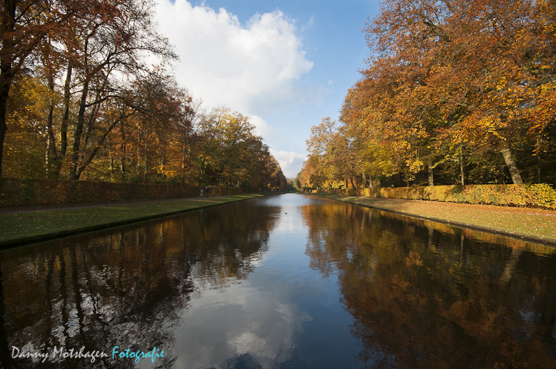 vijver in de herfst